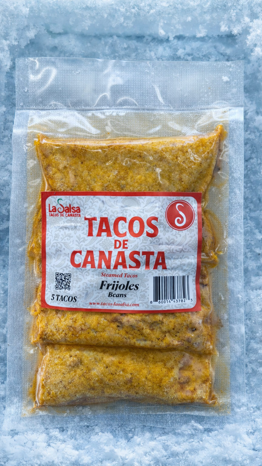 🫘 Frijol – Pack de 5 Tacos
