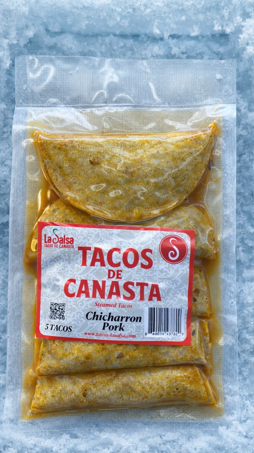 🐷 Chicharrón – Pack de 5 Tacos